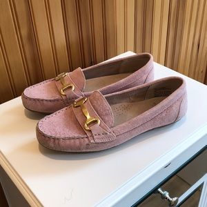 Cute pink moccasins